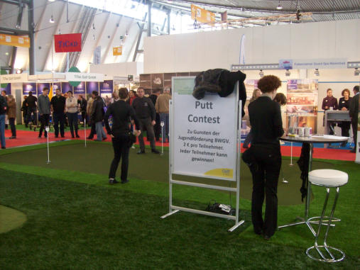 Putting Golfgreen mit Kunstrasen