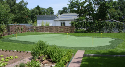 Privates-Grün - Kunstrasen Golfputtinggreen