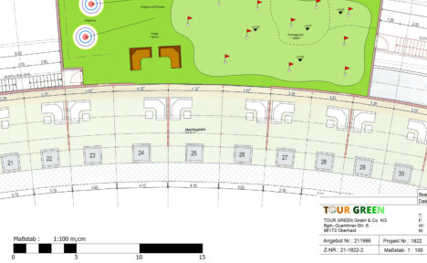 Drivingrange Gebäude in allen Größen